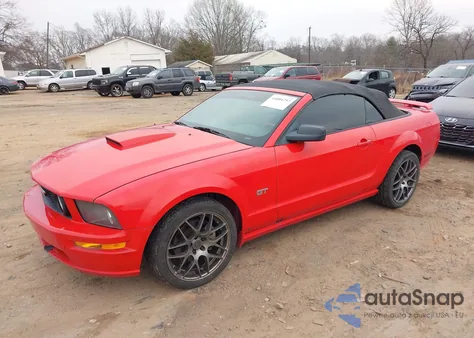 2007 Ford Mustang Gt Deluxe/Gt Premium z USA, uszkodzony, nr VIN 1ZVFT85H075204628
